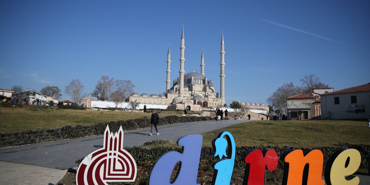 Kültür ve turizm kenti Edirne 2024'te yaklaşık 5 milyon ziyaretçi ağırladı