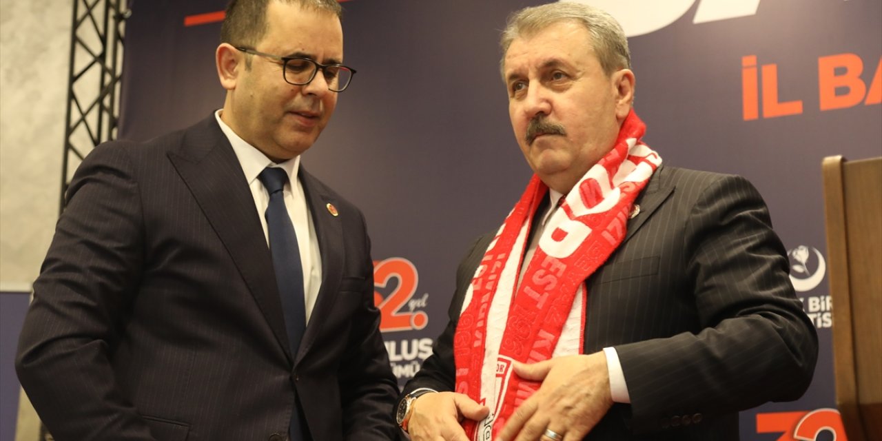 BBP Genel Başkan Destici, Samsun'da konuştu: