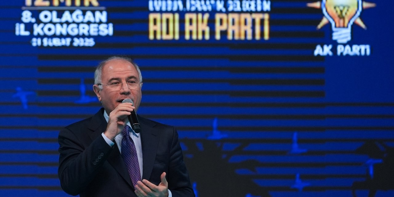 AK Parti Genel Başkanvekili Ala, partisinin İzmir 8. Olağan İl Kongresi'nde konuştu: