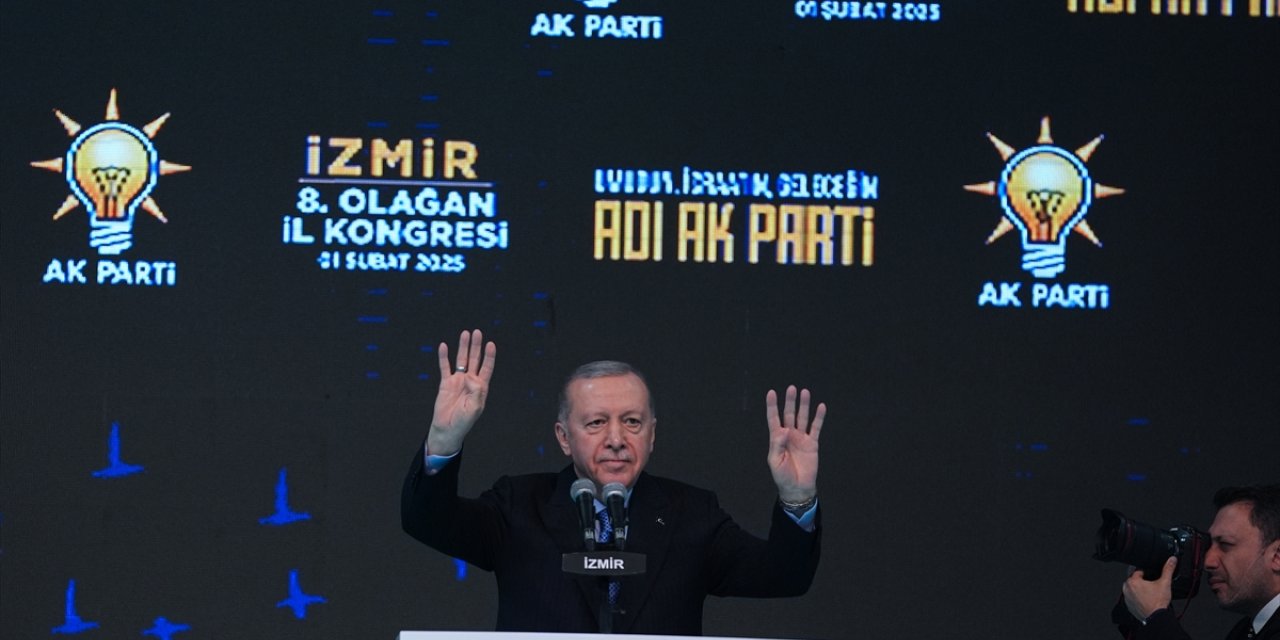 Cumhurbaşkanı ve AK Parti Genel Başkanı Erdoğan, partisinin İzmir 8. Olağan İl Kongresi'nde konuştu: (3)