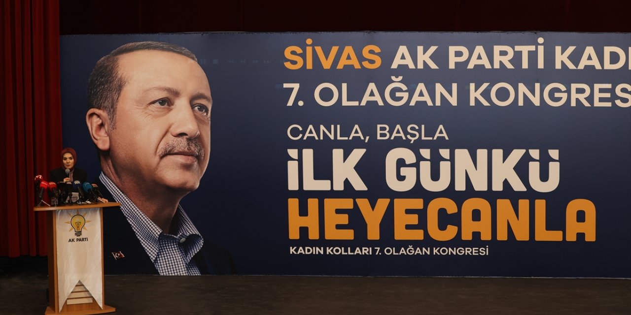 Bakan Göktaş, AK Parti Sivas Kadın Kolları 7. Olağan Kongresi'nde konuştu: