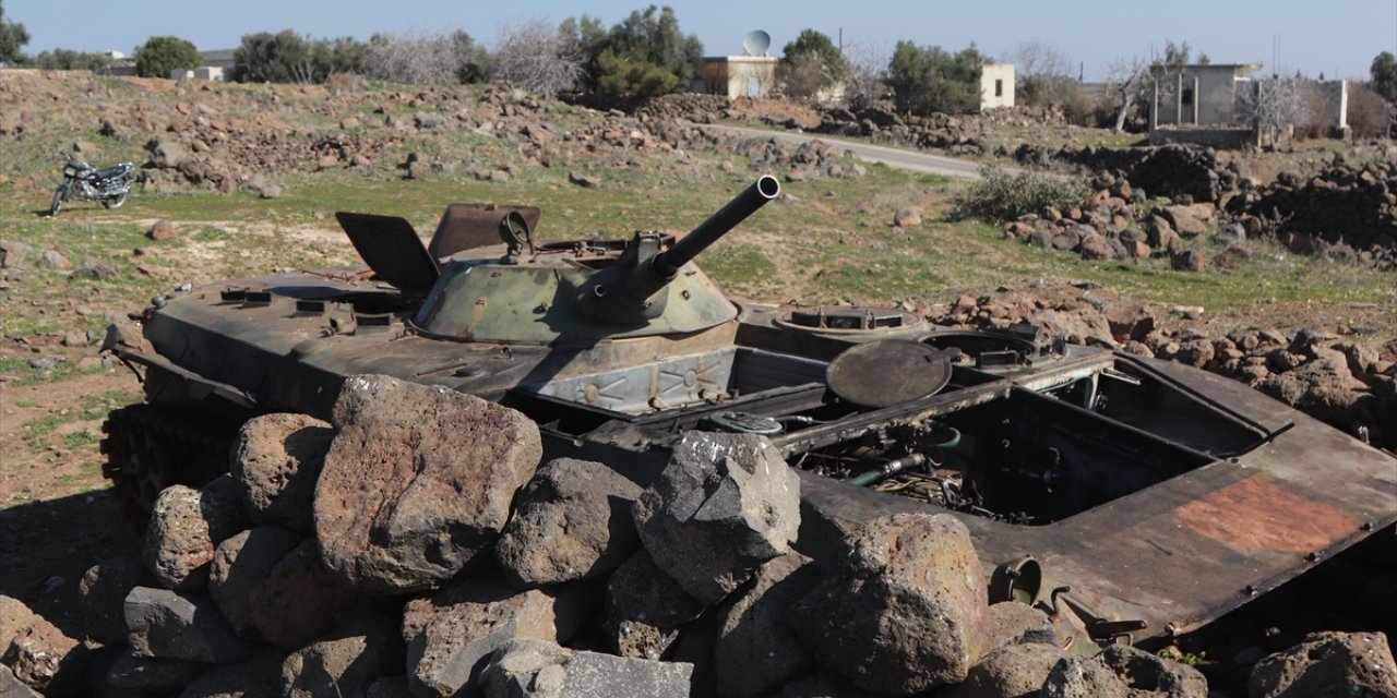 İsrail, Suriye'nin Kuneytra ilinde düzenlediği saldırıda yeni yönetimin askeri aracını hedef aldı