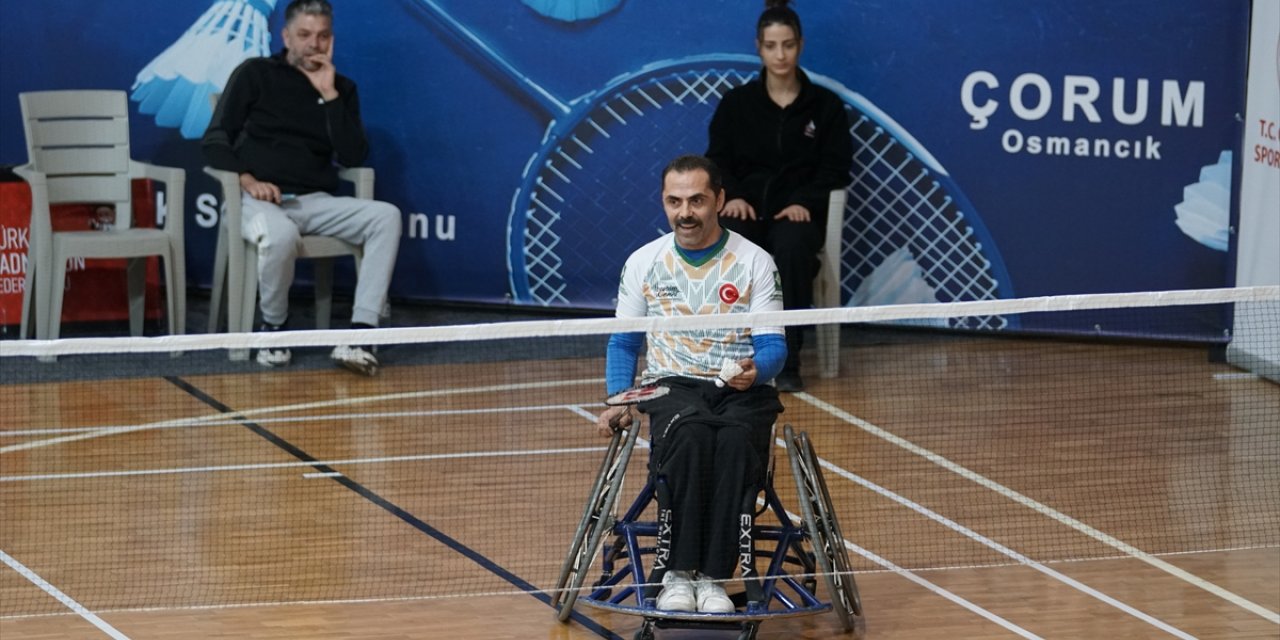 Para Badminton Türkiye Şampiyonası Çorum'da sona erdi