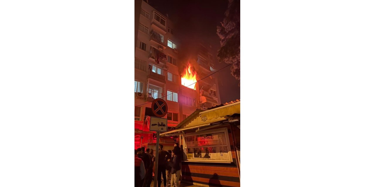 Mersin'de evde çıkan yangında 1 kişi öldü