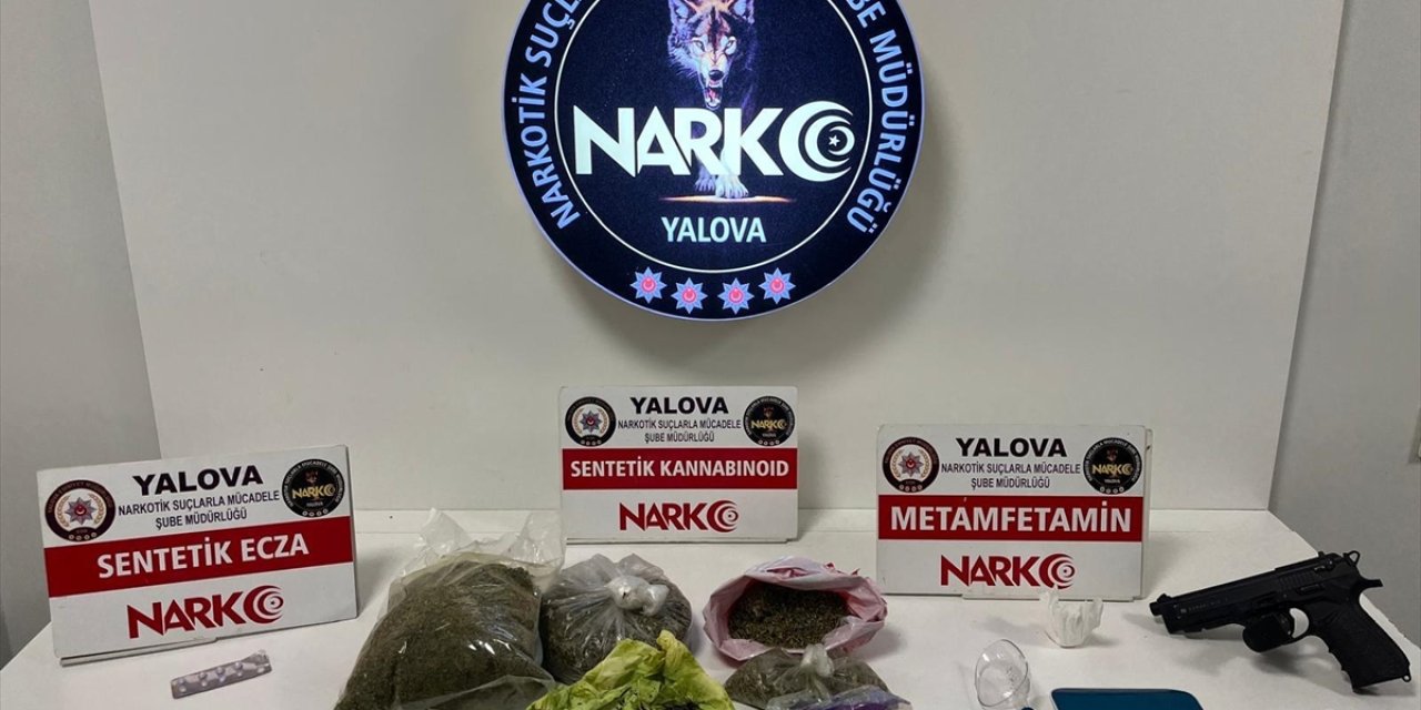 Yalova'da uyuşturucu operasyonlarında yakalanan 5 zanlı tutuklandı