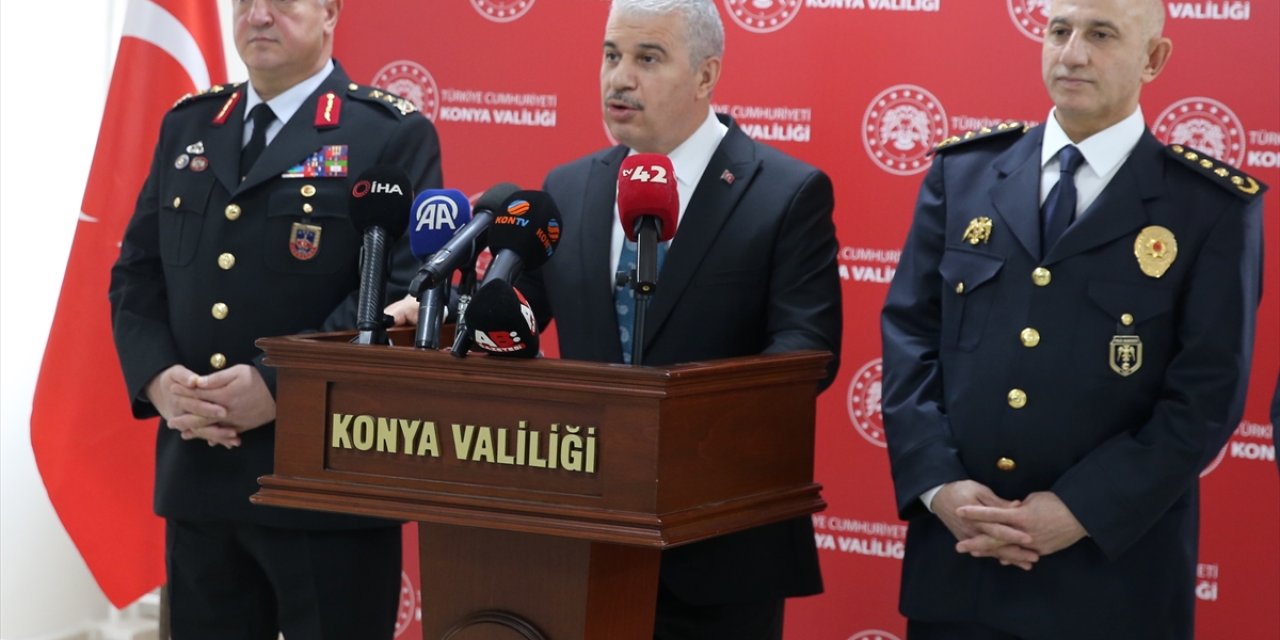 Konya'da Asayiş ve Güvenlik Toplantısı yapıldı