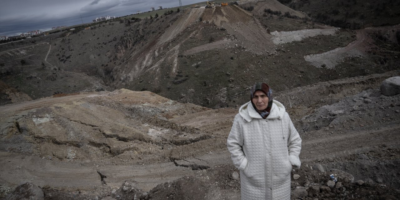 Keçiören'de mahalle sakinleri "heyelan korkusu" yaşıyor