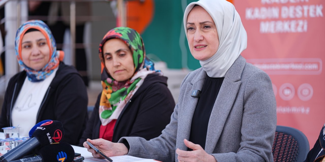 KADEM Başkanı Gümrükçüoğlu, Malatya'daki Kadın Destek Merkezi'ni ziyaret etti