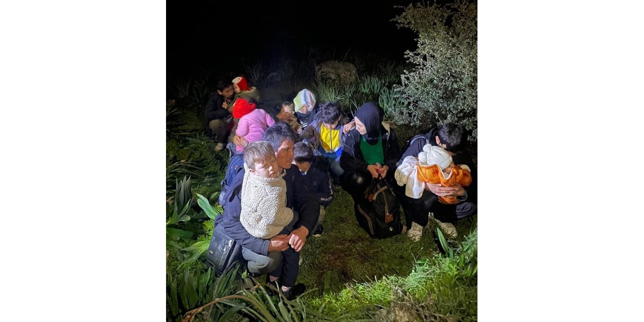 Muğla'da 16 düzensiz göçmen yakalandı