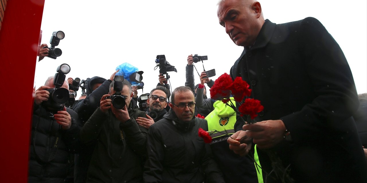 Kültür ve Turizm Bakanı Ersoy, 6 Şubat 2023 depremlerinin etkilediği Malatya'da konuştu:
