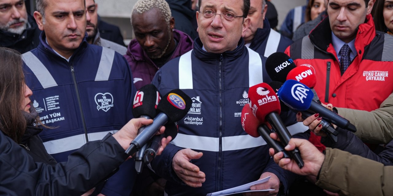 İBB kentsel dönüşüm kapsamında Avcılar'da yüksek riskli binayı yıktı