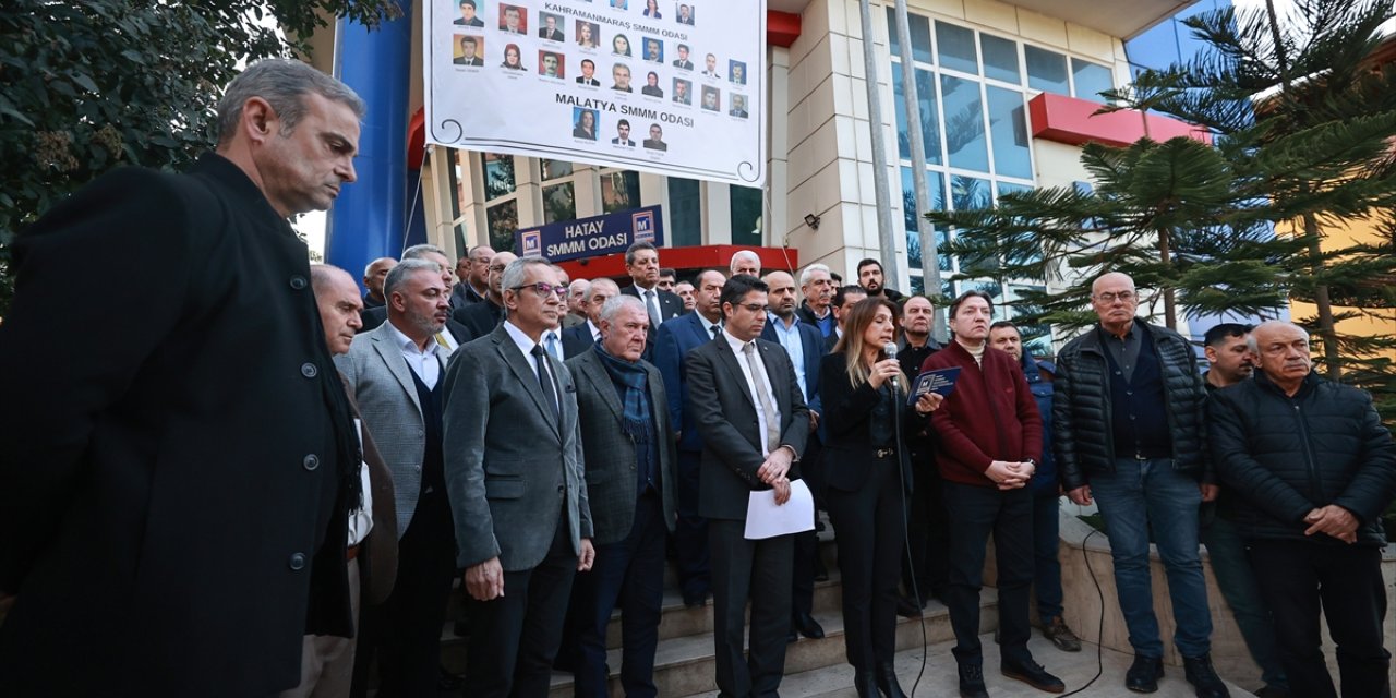 Muhasebeci ve mali müşavirler, depremde kaybettiği meslektaşlarını Hatay'da andı