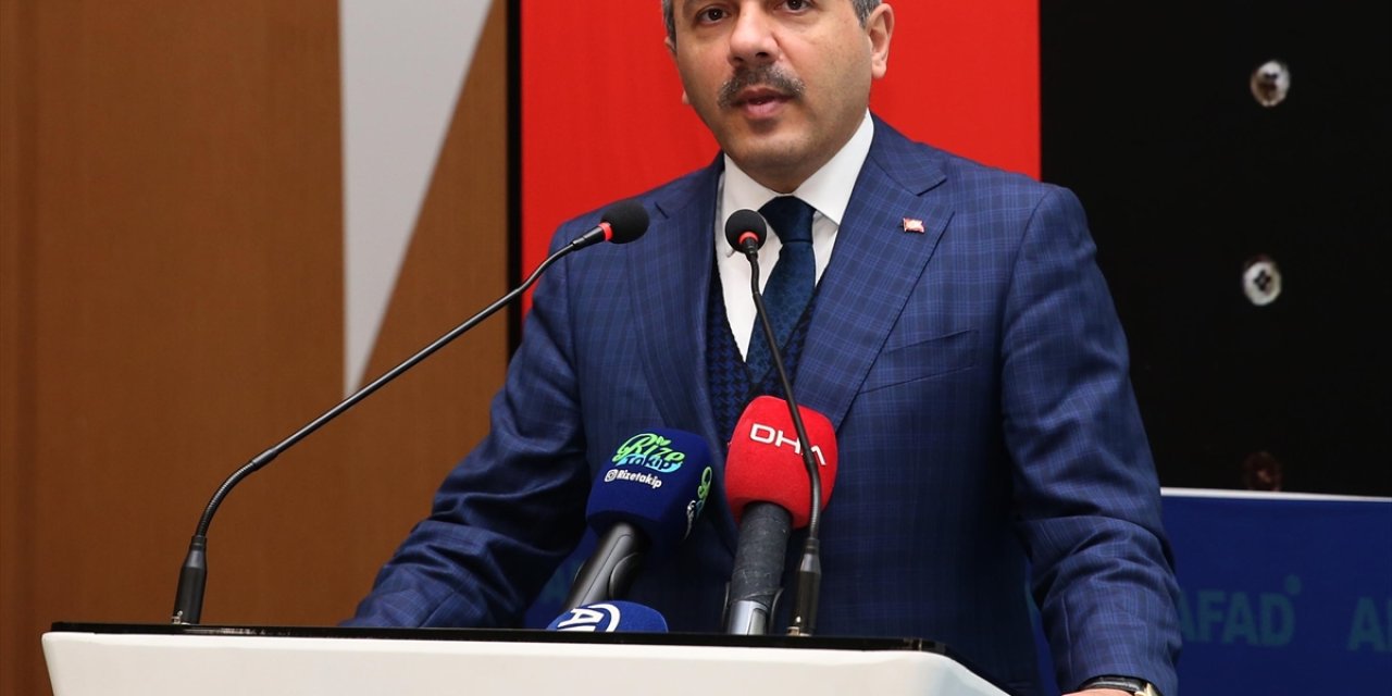 Rize'de 6 Şubat depremleri nedeniyle anma programı düzenlendi