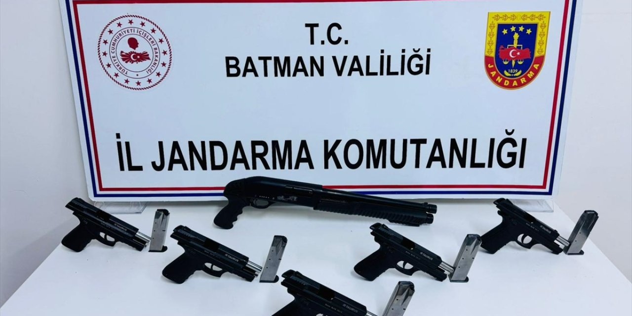 Batman'da silah kaçakçılığı operasyonunda yakalanan şüpheli tutuklandı