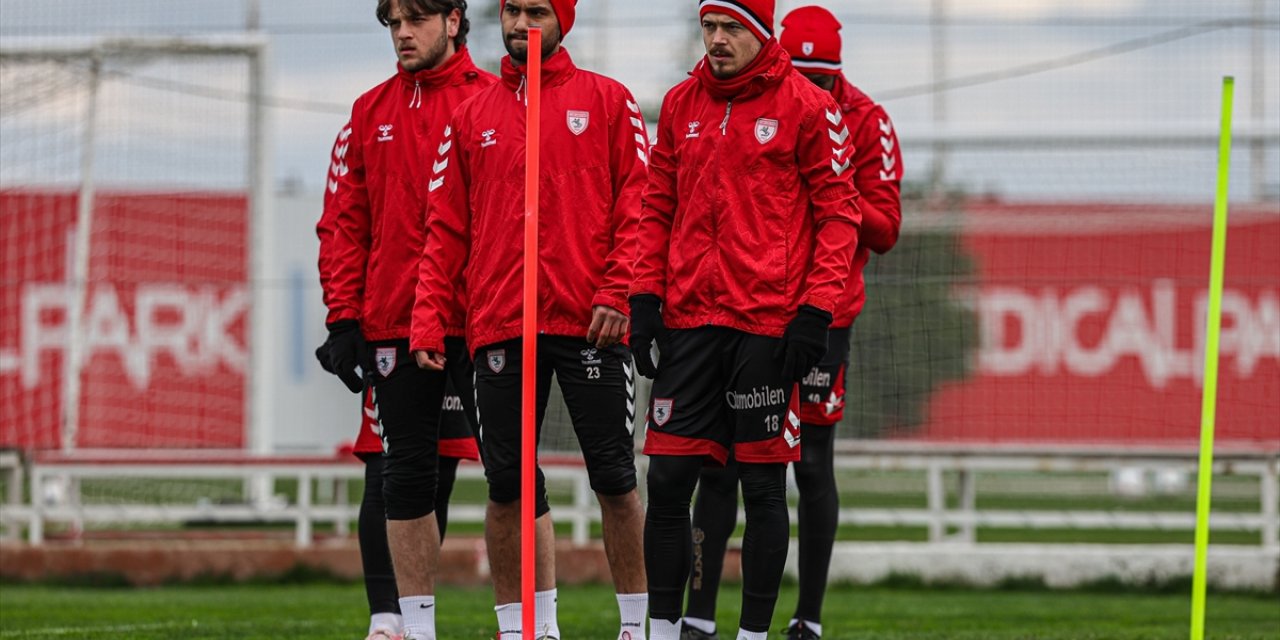 Samsunspor, Konyaspor maçının hazırlıklarına ara vermeden başladı