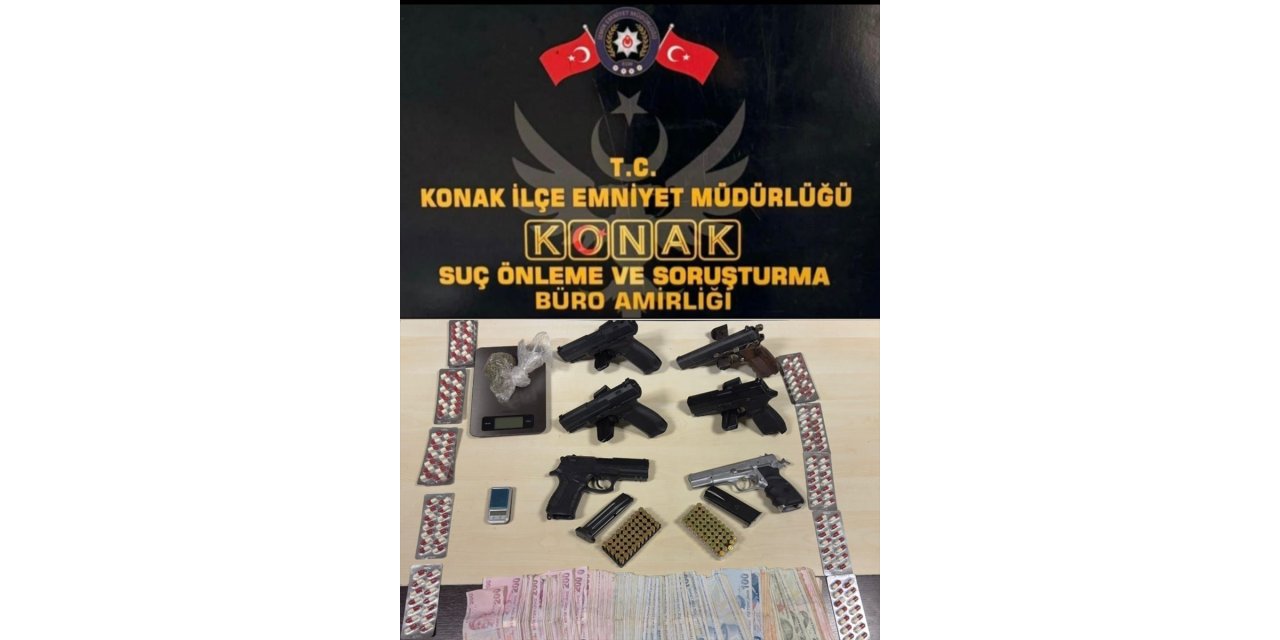 İzmir'de evinde kurduğu serada kenevir yetiştiren zanlı tutuklandı