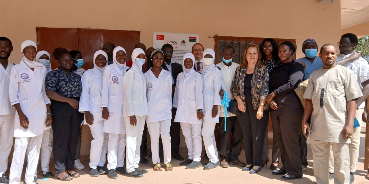 TİKA, Gambiya'daki psikiyatri hastanesinin rehabilitasyon merkezini yeniledi