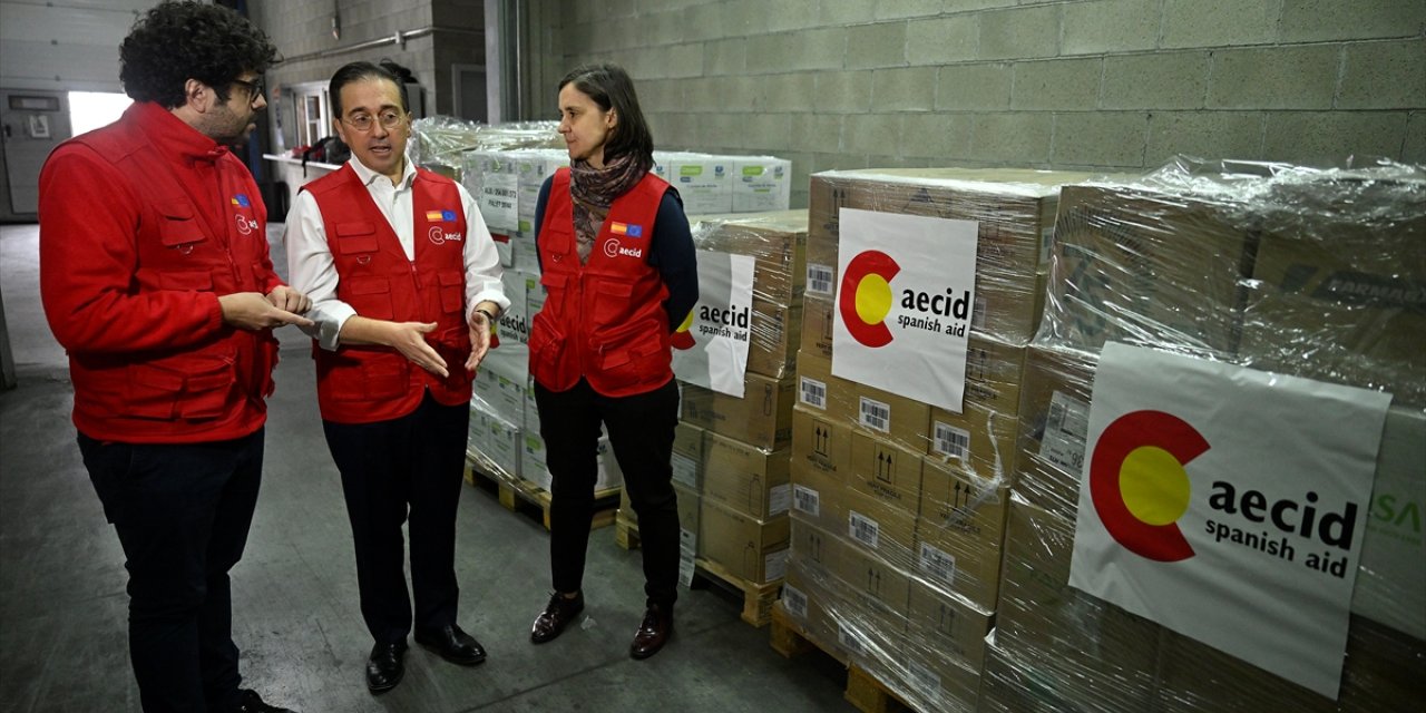İspanya, Gazze'ye 12 ton insani yardım gönderdi