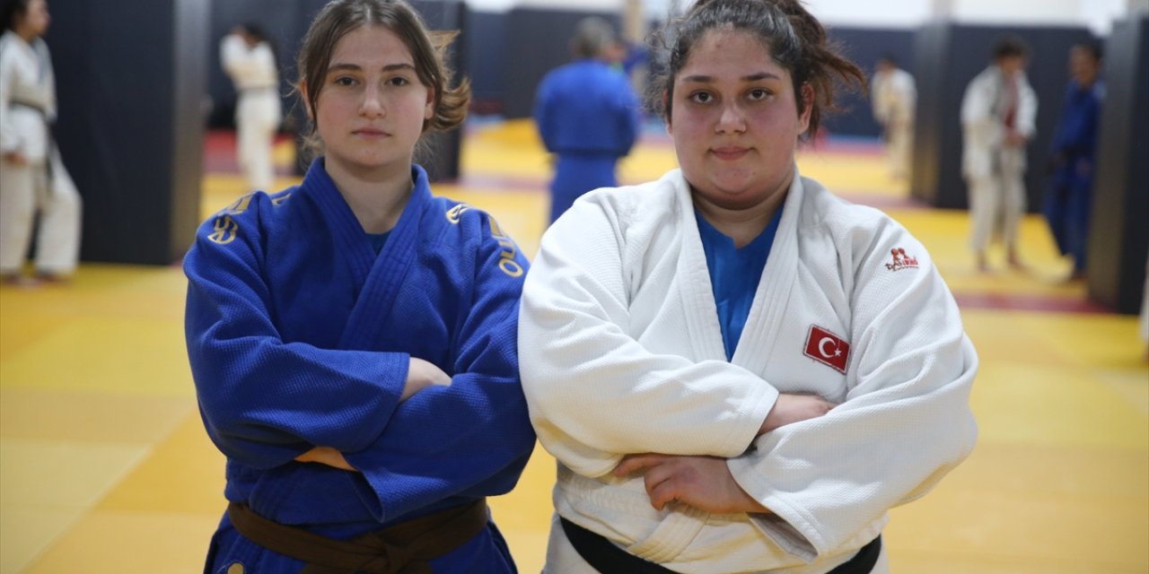 "Okul Projesi" ile judoya başlayan kızlar milli takımda başarı peşinde koşuyor