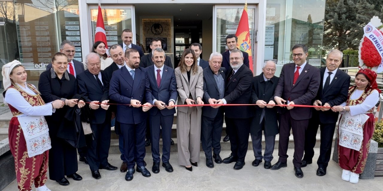 Karadağ Edirne Fahri Konsolosluğu açıldı