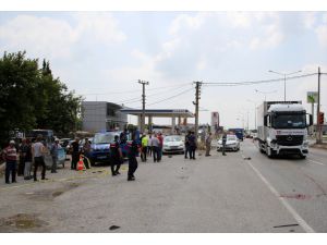 Manisa'da kamyonun çarptığı motosiklet sürücüsü öldü
