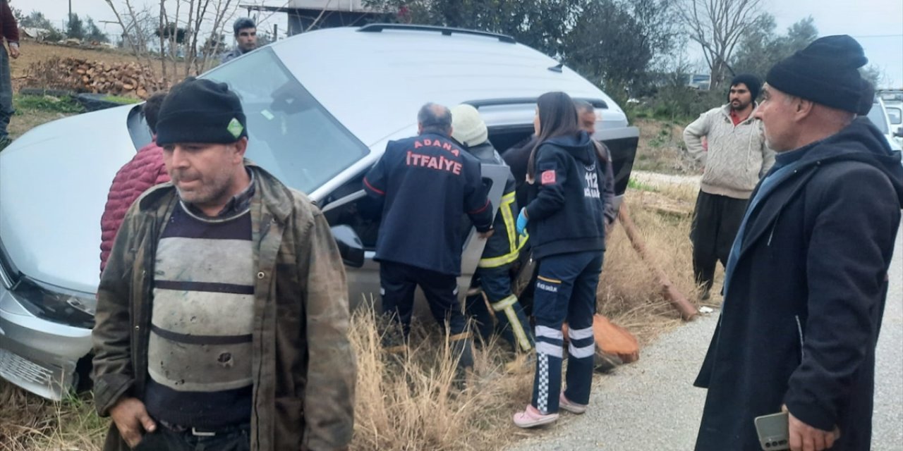 Adana'da direksiyon başında kalp krizi geçiren sürücü öldü