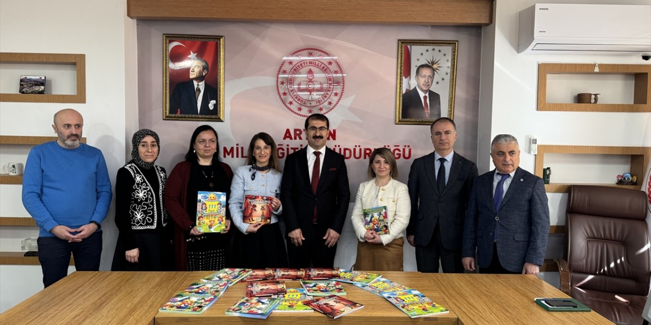 Artvin'de geleneksel çocuk oyunları kitap haline getirildi
