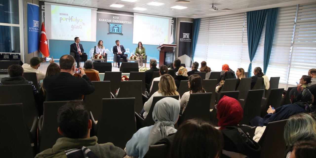 Konya Ticaret Odası Karatay Üniversitesi'nde, "Konya Portfolyo Günleri" düzenlendi