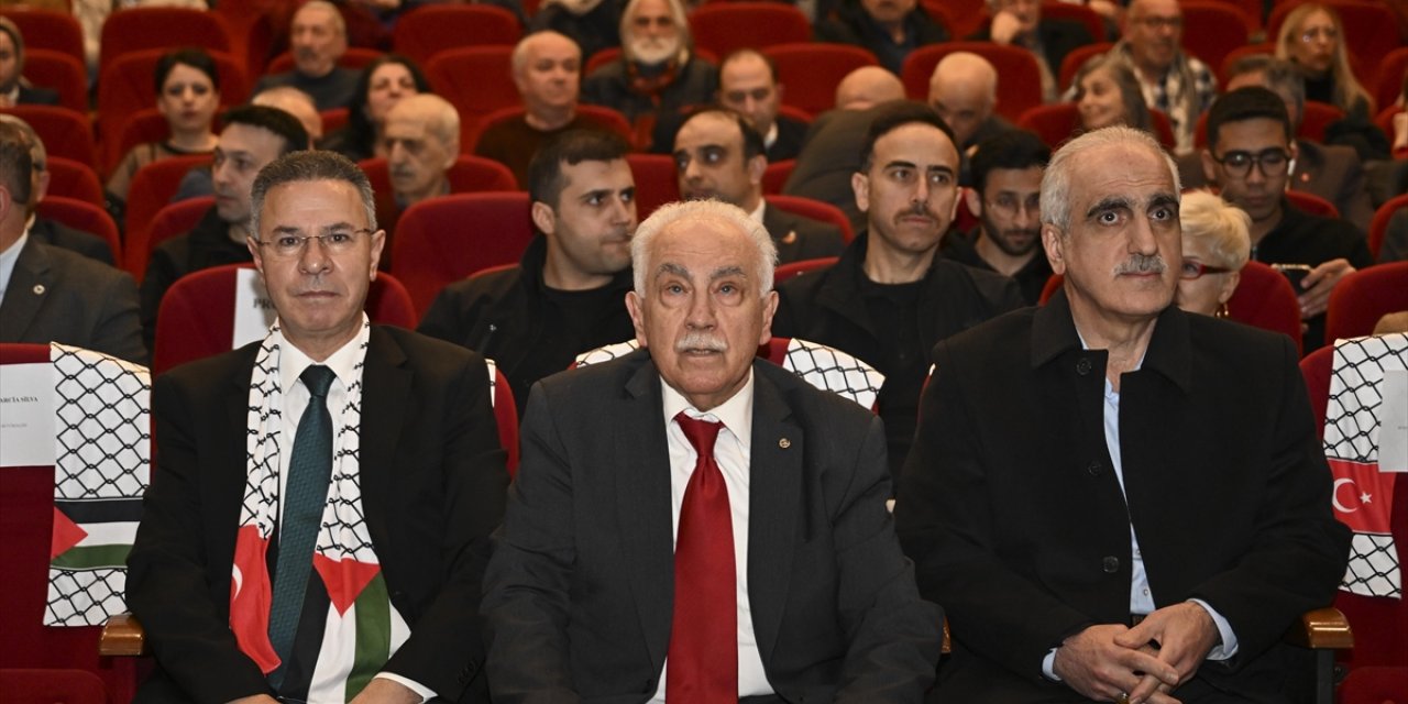 Vatan Partisi "Direnen Filistin'e Selam" gecesi düzenledi