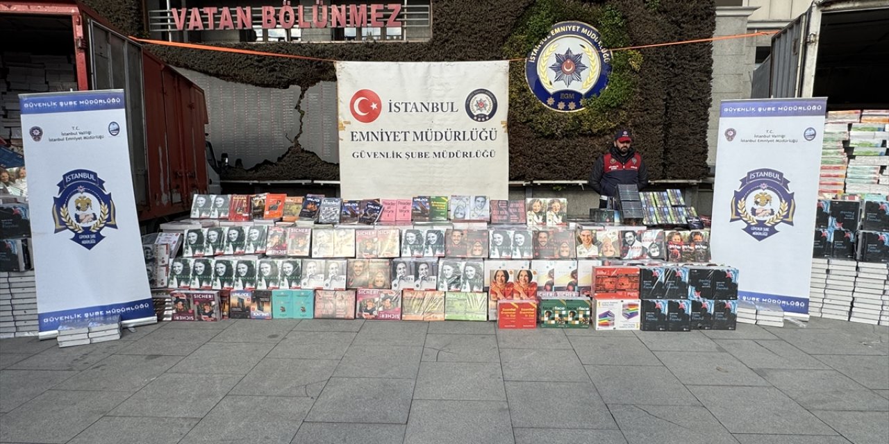 İstanbul'da 94 bin 587 korsan kitap ele geçirildi