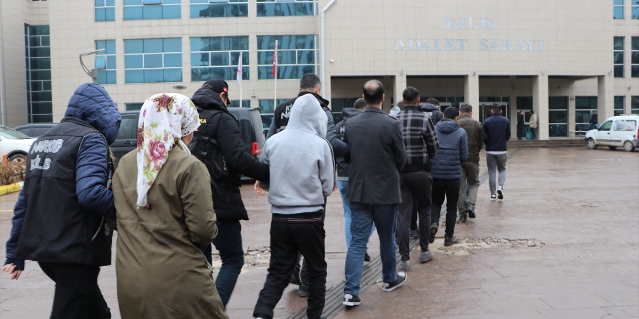 Kilis'te uyuşturucu operasyonunda 7 şüpheli tutuklandı