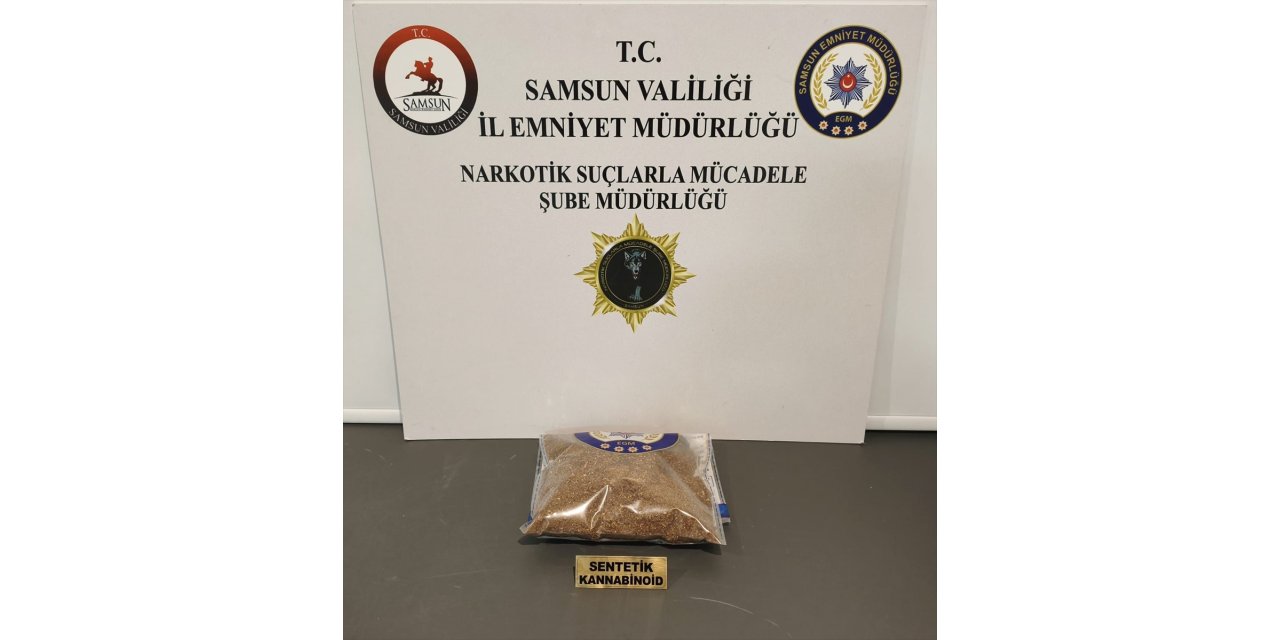 Samsun'da uyuşturucu operasyonunda 3 şüpheli yakalandı