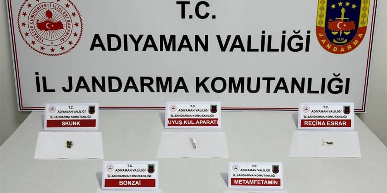 Adıyaman'da uyuşturucu operasyonunda 25 şüpheli yakalandı
