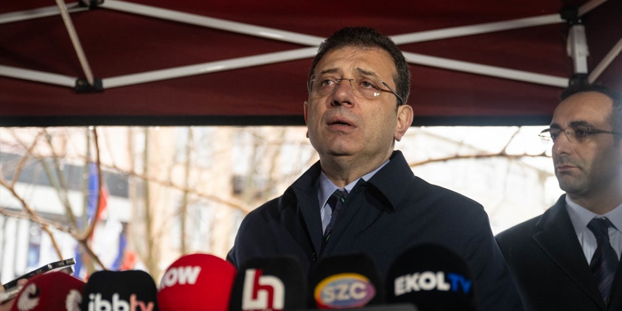 İBB Başkanı İmamoğlu, temel atma programından sonra gazetecilerin sorularını yanıtladı: