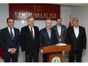 Ulaştırma, Denizcilik ve Haberleşme Bakanı Arslan İzmir'de:
