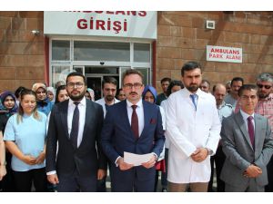 Ahlat'ta doktor ve güvenlik görevlisinin darp edildiği iddiası