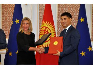 Kırgızistan ile AB "ortaklık ve iş birliği anlaşması" için uzlaştı