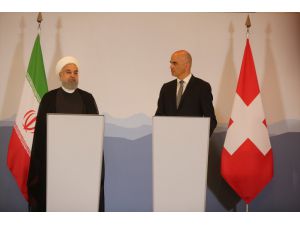 İran Cumhurbaşkanı Ruhani İsviçre'de