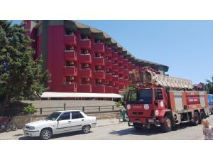 Antalya'da beş yıldızlı otelde yangın