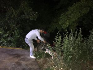 Malatya'da motosiklet devrildi: 3 yaralı