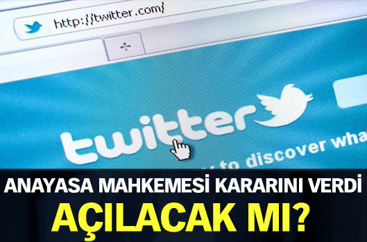 Anayasa Mahkemesi'nden Twitter kararı