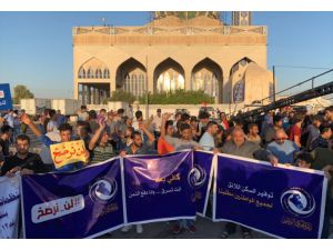 Irak'ta Şii muhalefetten hükümet karşıtı gösteri