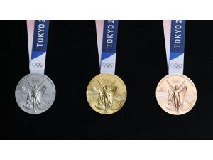 Olimpiyat madalyaları görücüye çıktı