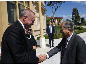 Erdoğan, Mahathir ile kahvaltıda buluştu