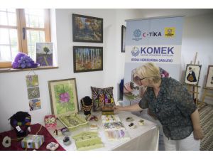 Saraybosna'da KOMEK sergisi açıldı
