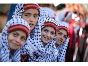 Gazze'de "Geleneksel Kıyafet Günü" kutlaması