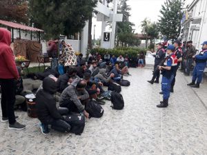 Tekirdağ'da 141 düzensiz göçmen yakalandı
