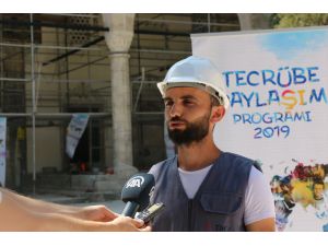 TİKA gönüllüleri Kuzey Makedonya'da restorasyon çalışmalarına katıldı