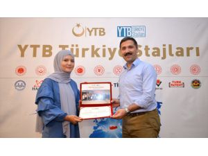 YTB'nin 7. dönem "Türkiye Stajları" sertifika programı