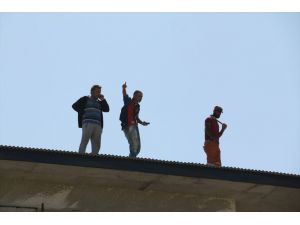 Erzurum'da işçilerin eksik maaş protestosu